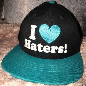 I LOVE HATERS snapback